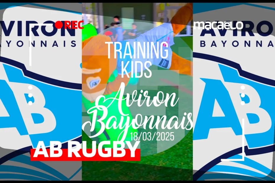 🏉 AVIRON BAYONNAIS RUGBY | Le training kids est de retour à Jean Dauger pour le bonheur des petits !